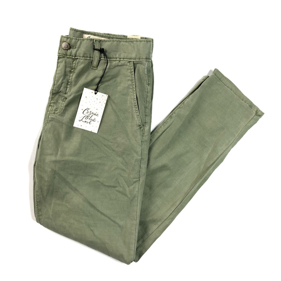 cosmic blue love pants